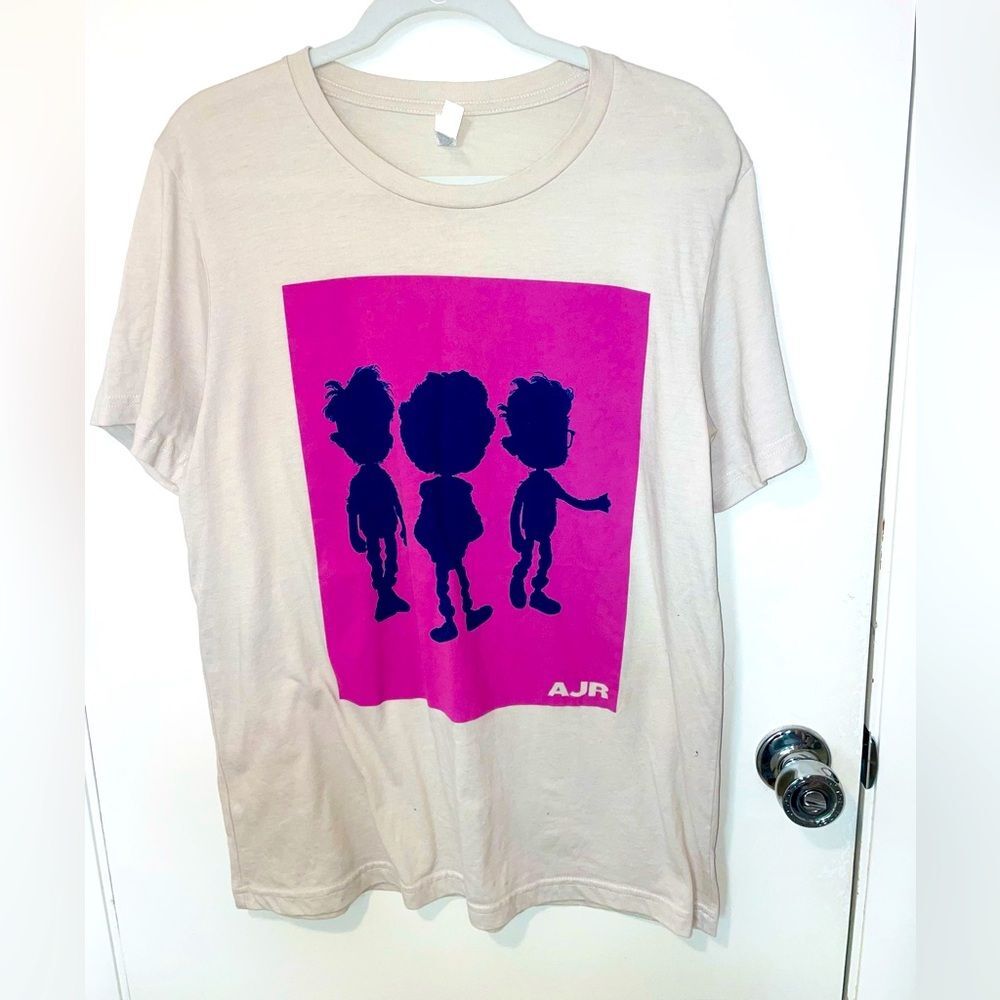 AJR official shadowbox graphic band tee Tshirt merch groupie fan sz L